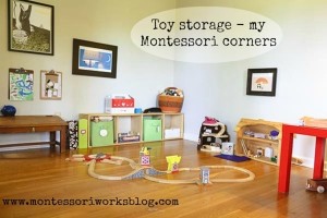 Toy Storage for your Montessori Home