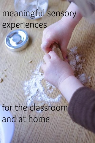 Meaningful sensory activities in the Montessori classroom & at home
